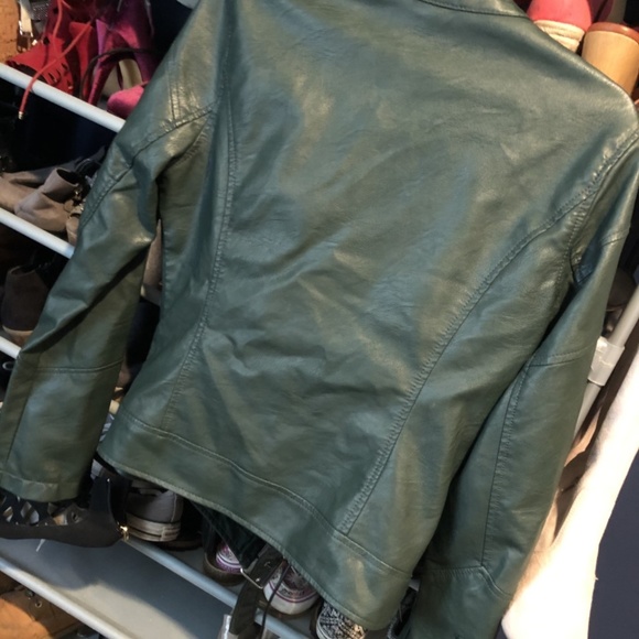 Ci Sono by Cavalini Faux Leather Motorcycle Jacket - Picture 3 of 4